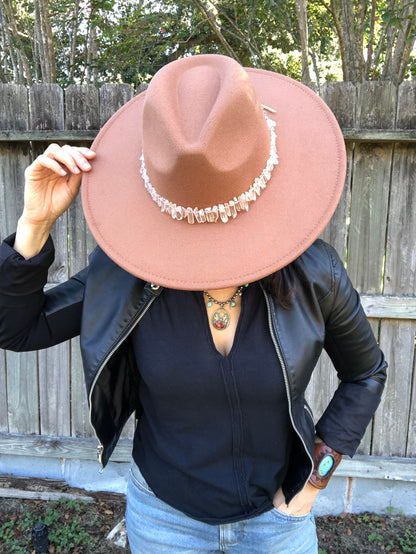 Crystal Hatband, Gemstone Hat Band