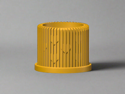 Modern Heart-Shaped Planter with Drainage &amp; Saucer – Unique Valentine’s Day Gift for Plant Lovers, 3d Printed Planter Home Hosting Decor,