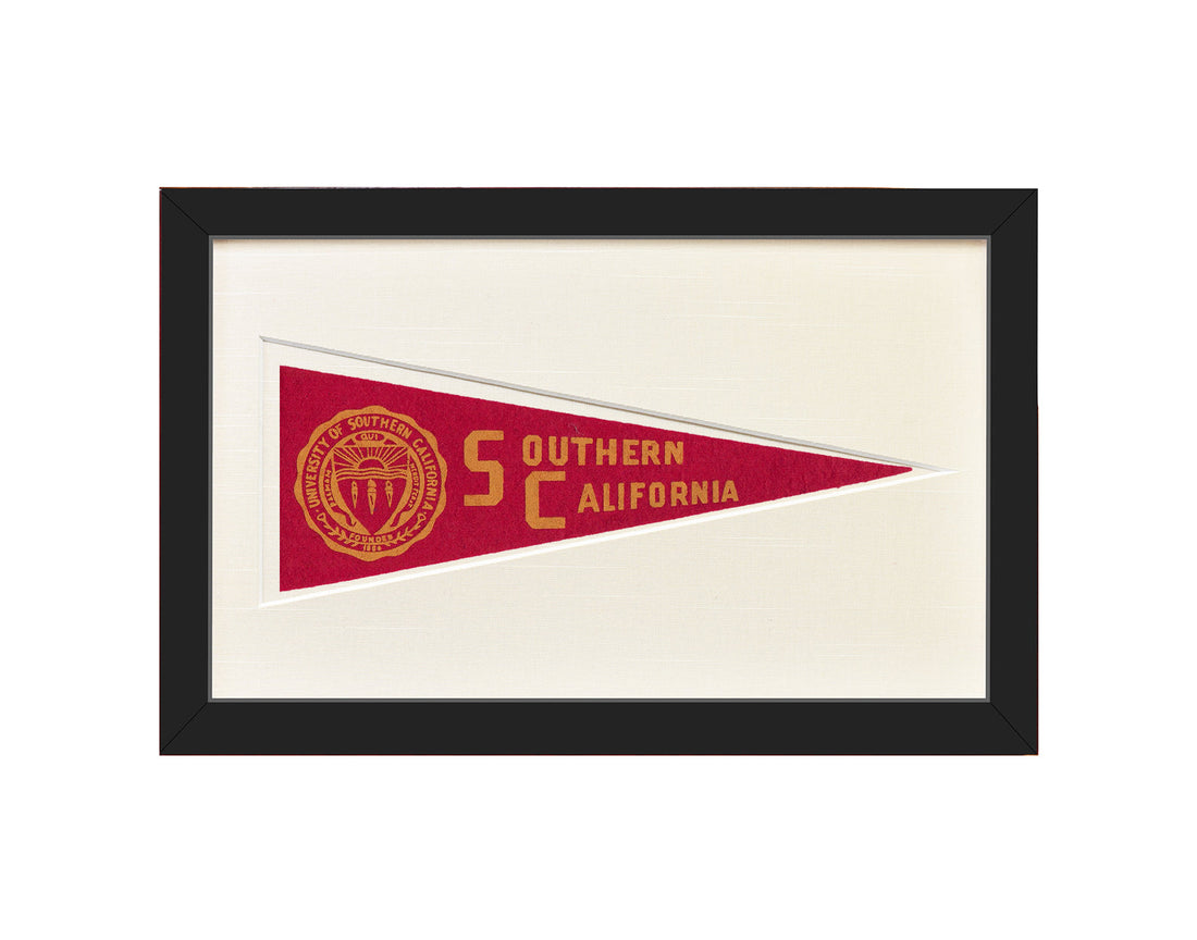 Vintage University of Southern California Hormel Pennant