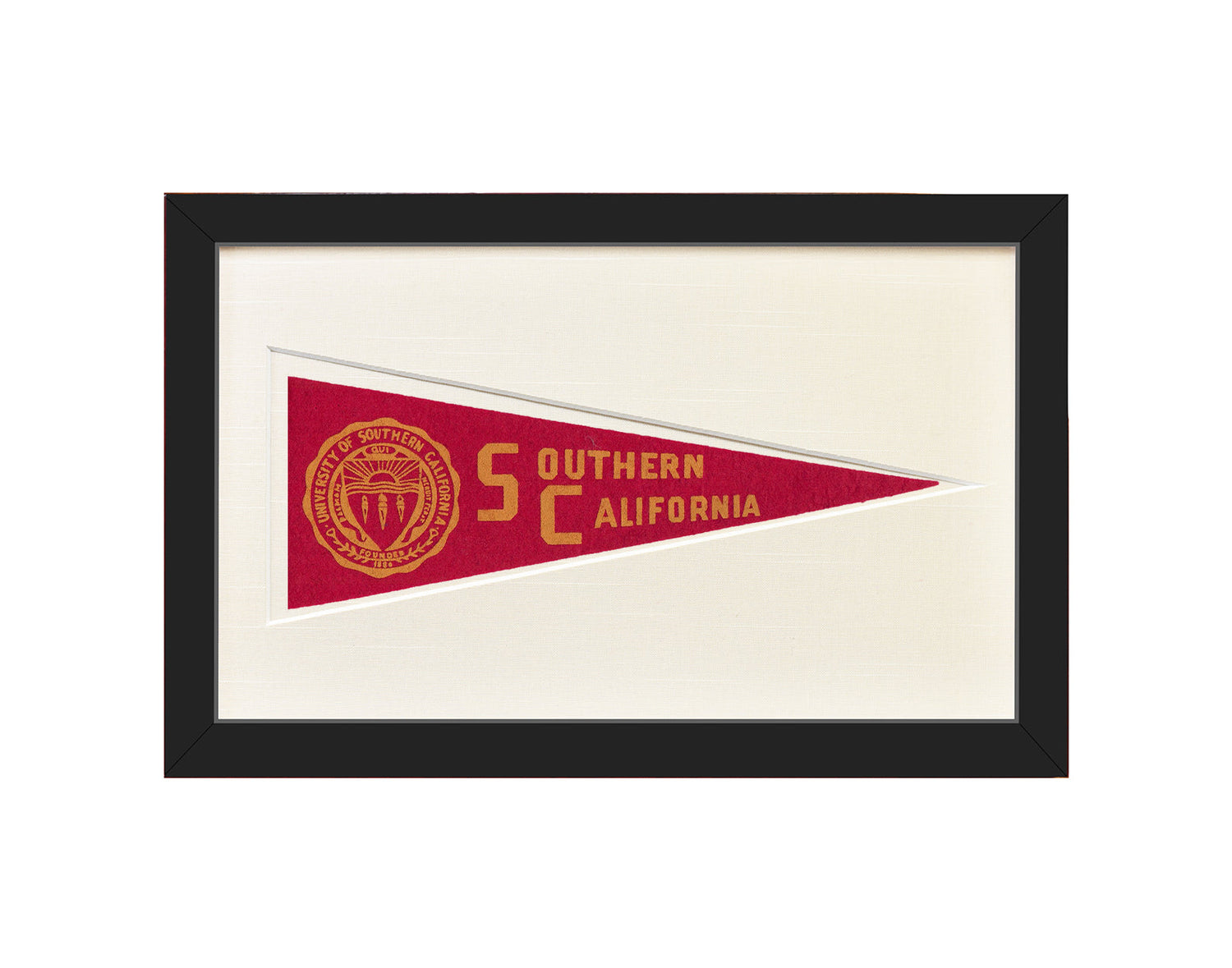 Vintage University of Southern California Hormel Pennant