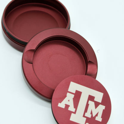 Texas A&amp;M Metal Nicotine Pouch Cans