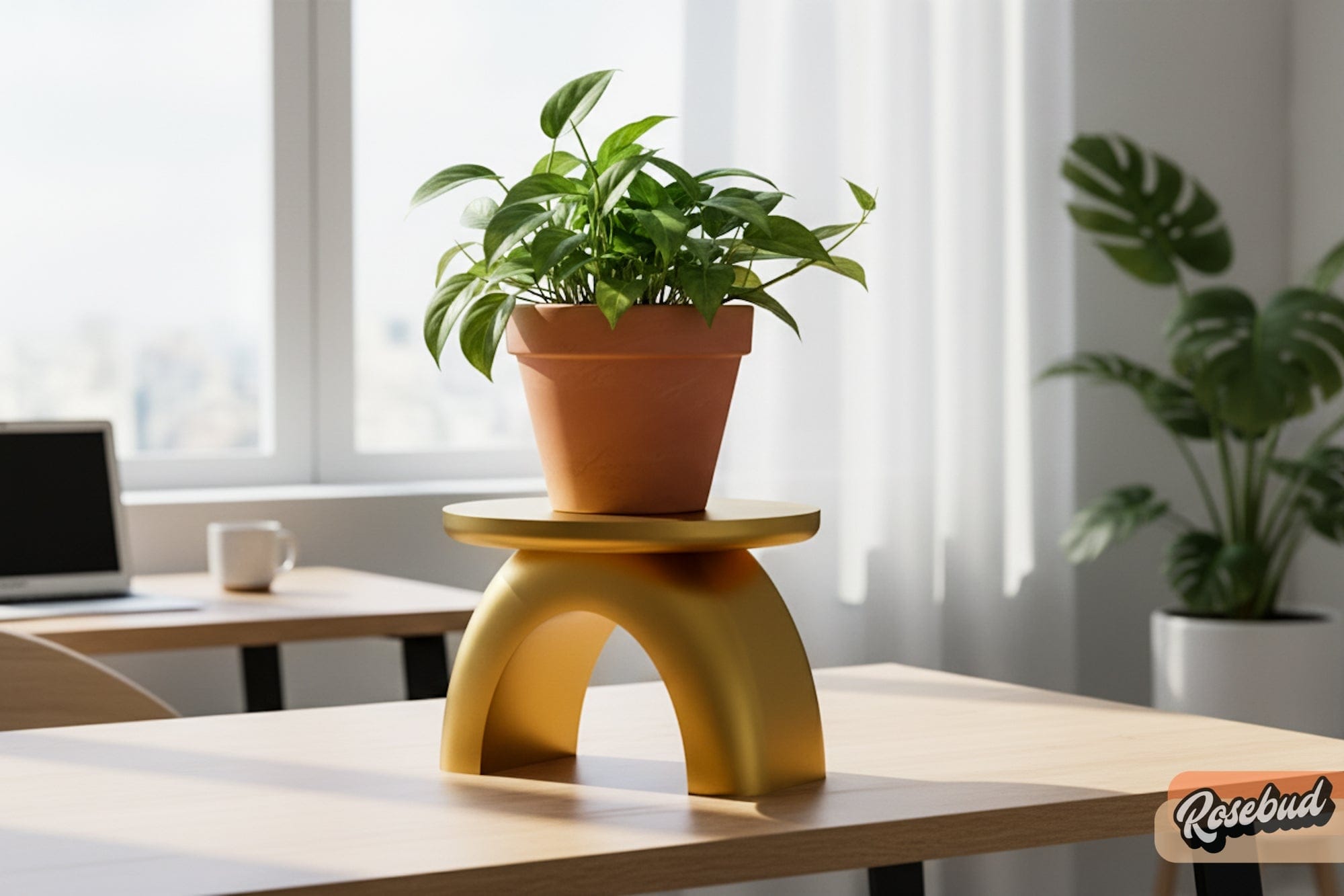 Rosebud HomeGoods Arch Plant Stand