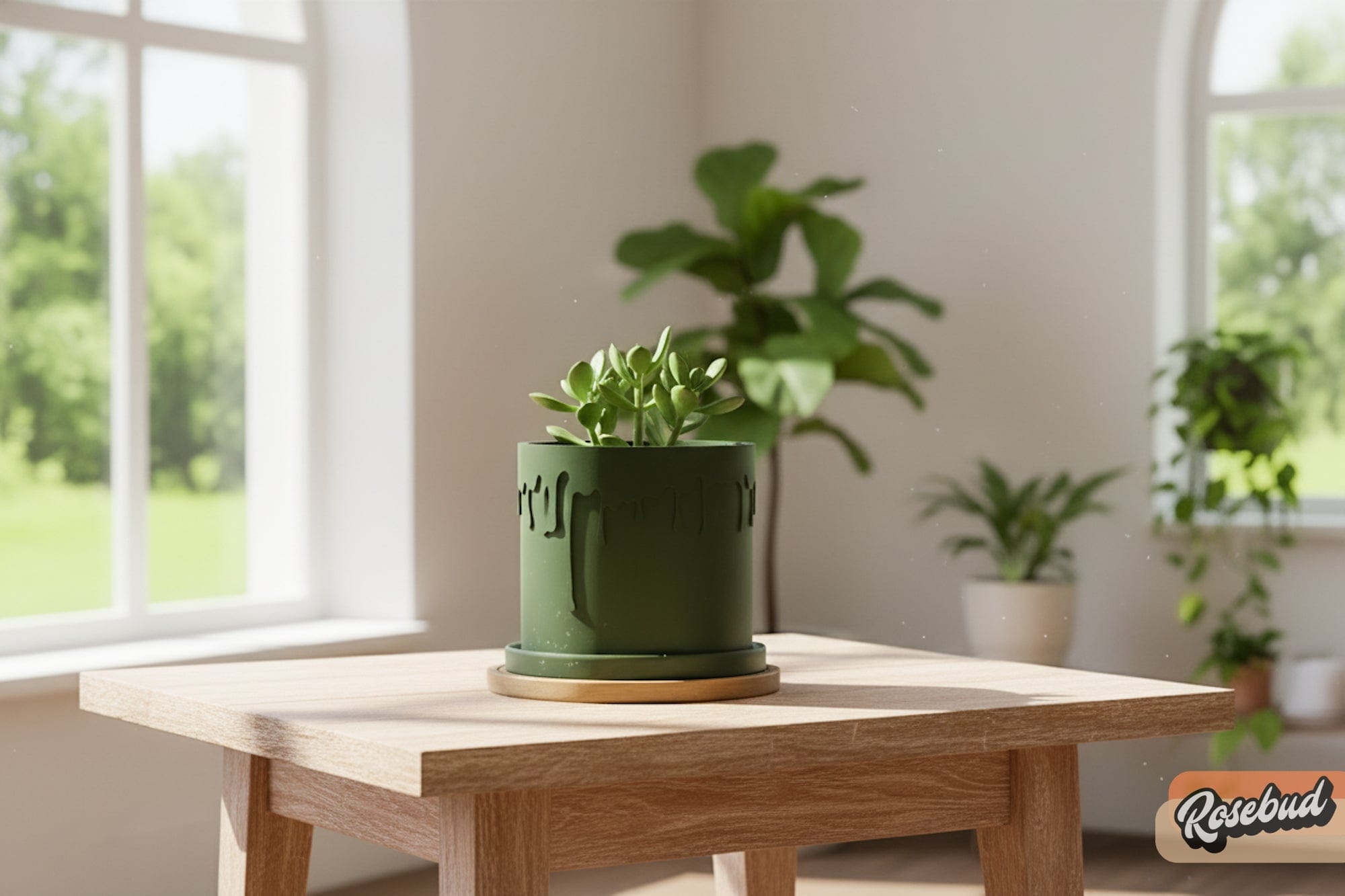 Rosebud HomeGoods Pots &amp; Planters Drip Planter