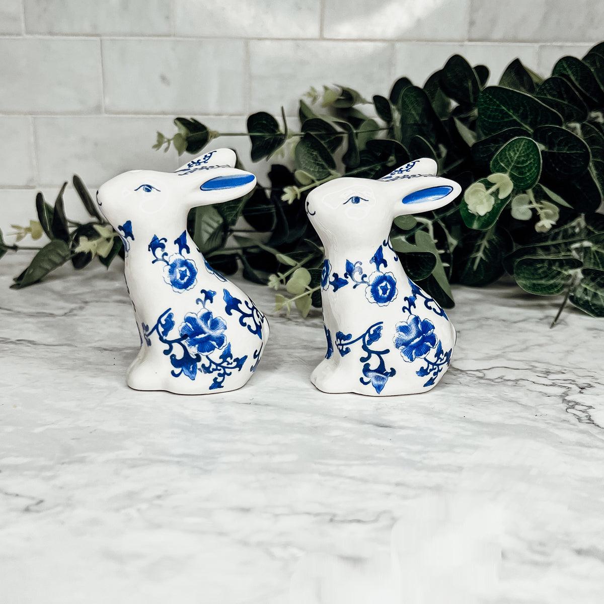 Gia Roma Kitchen Acessories Blue Bunny Shakers