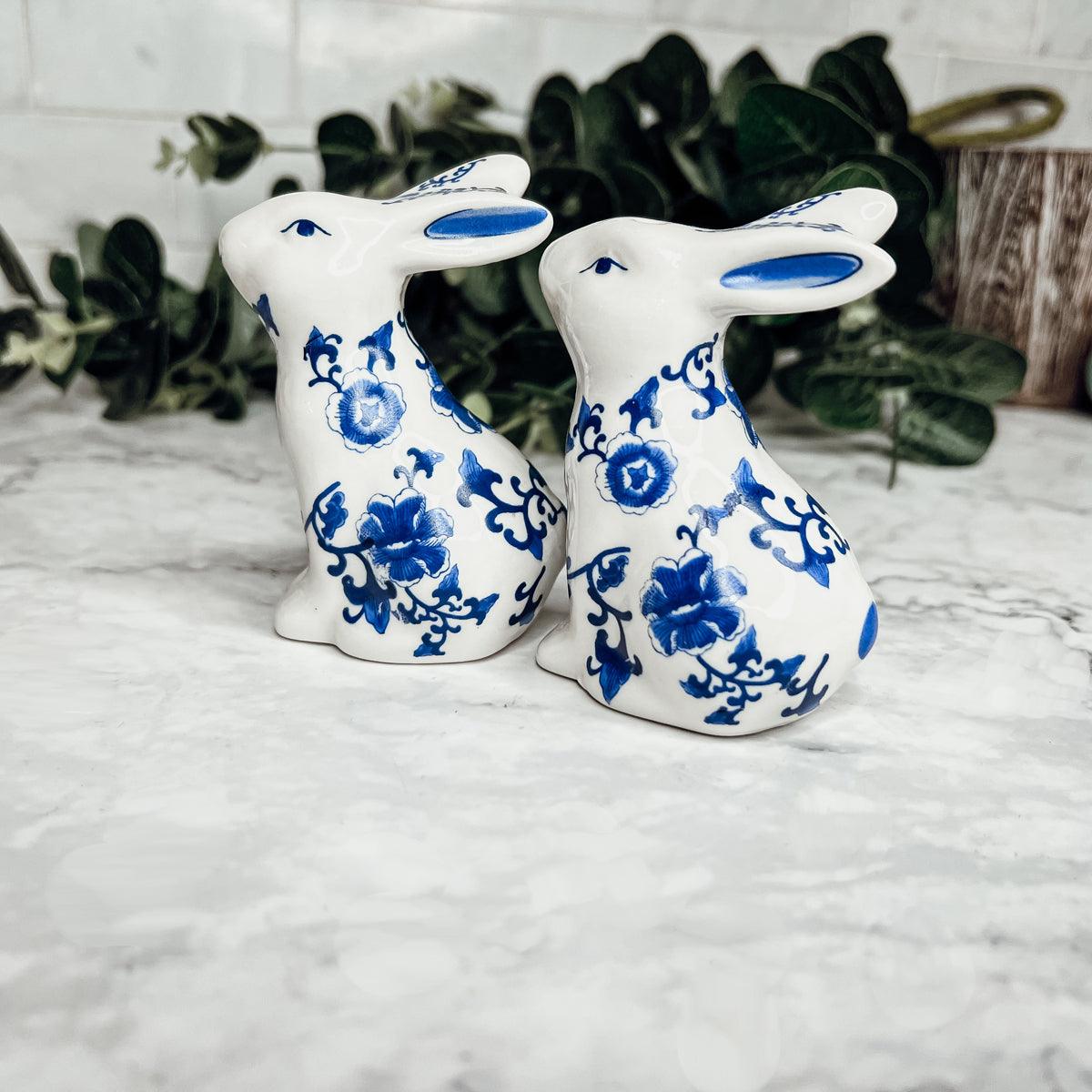 Gia Roma Kitchen Acessories Blue Bunny Shakers