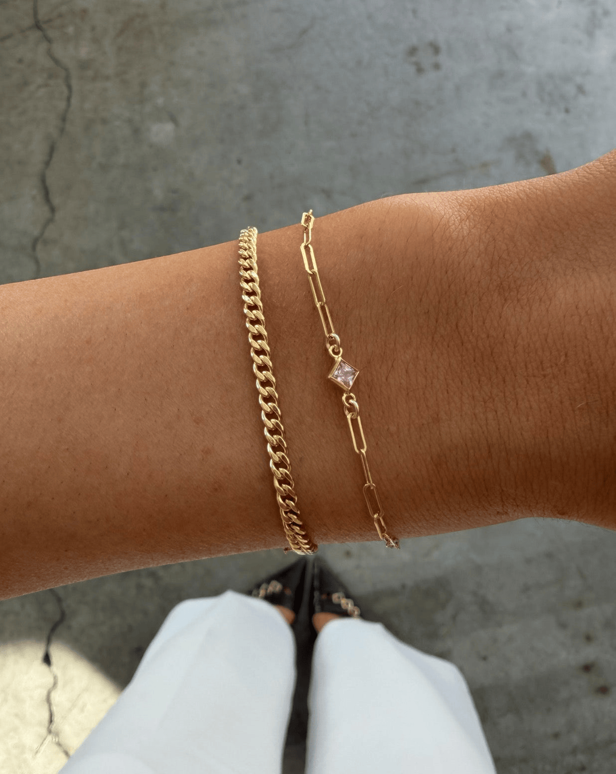 Cuffed by Nano LLC Gabi Curb Bracelet