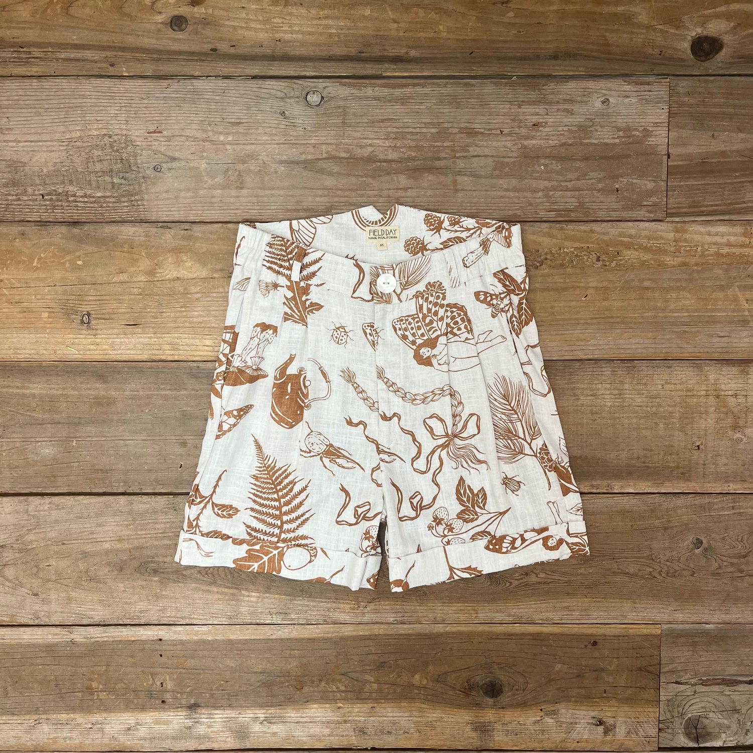 Field Day Shorts Perfect Shorts in Oat Woodland Wonder