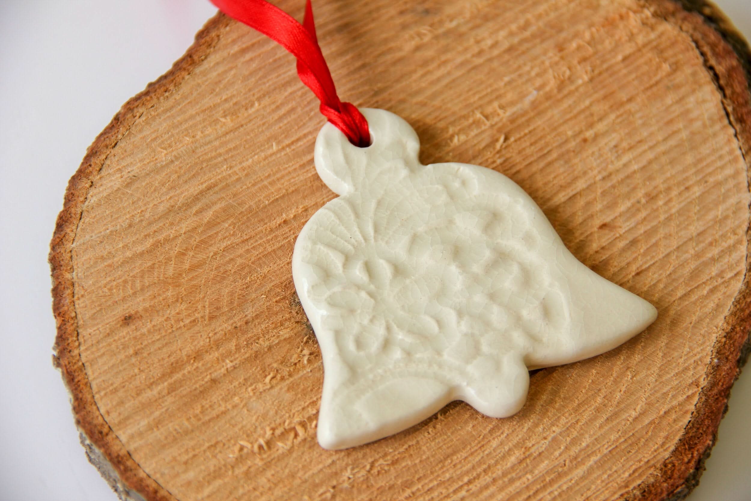 prodigalpottery Ceramic Bell Center Support Ornament