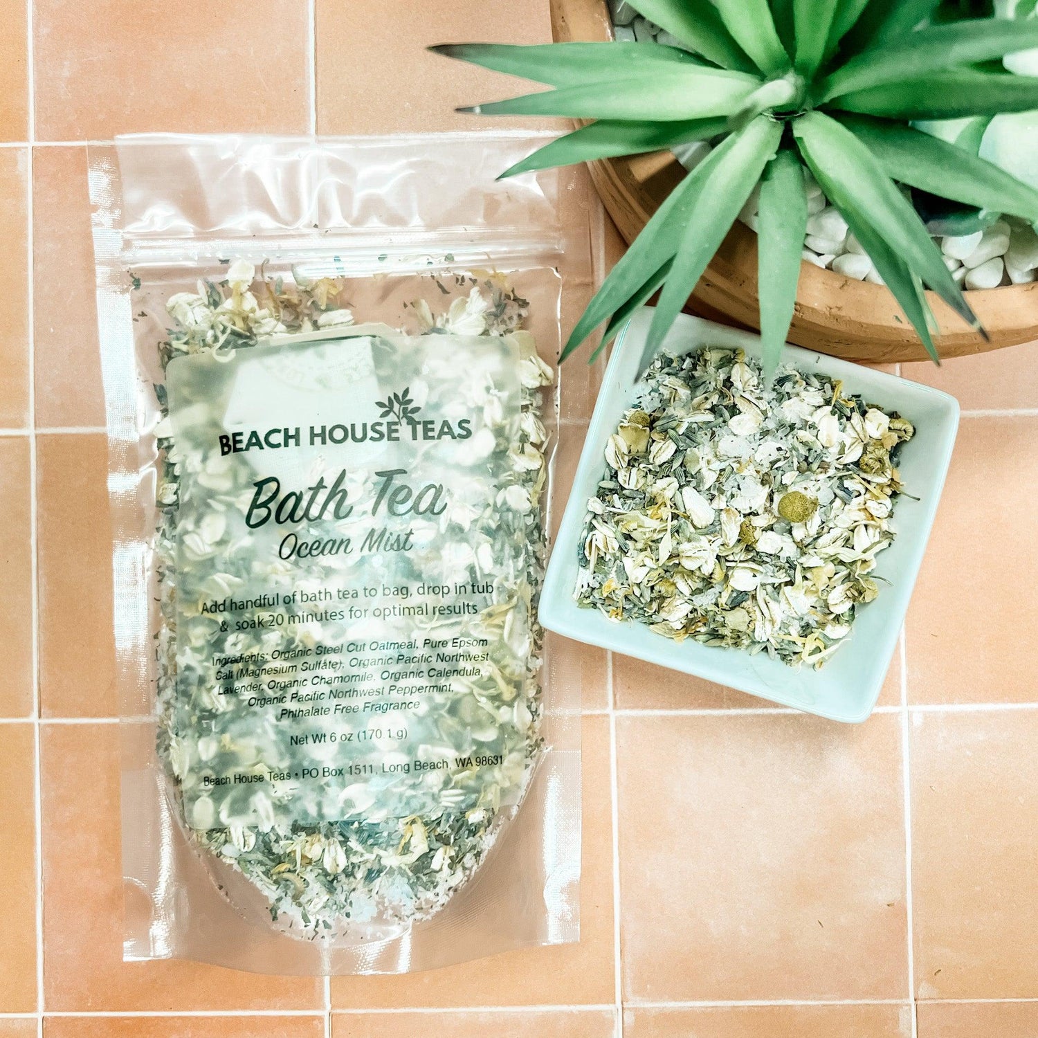 Ocean Mist Tea Bath