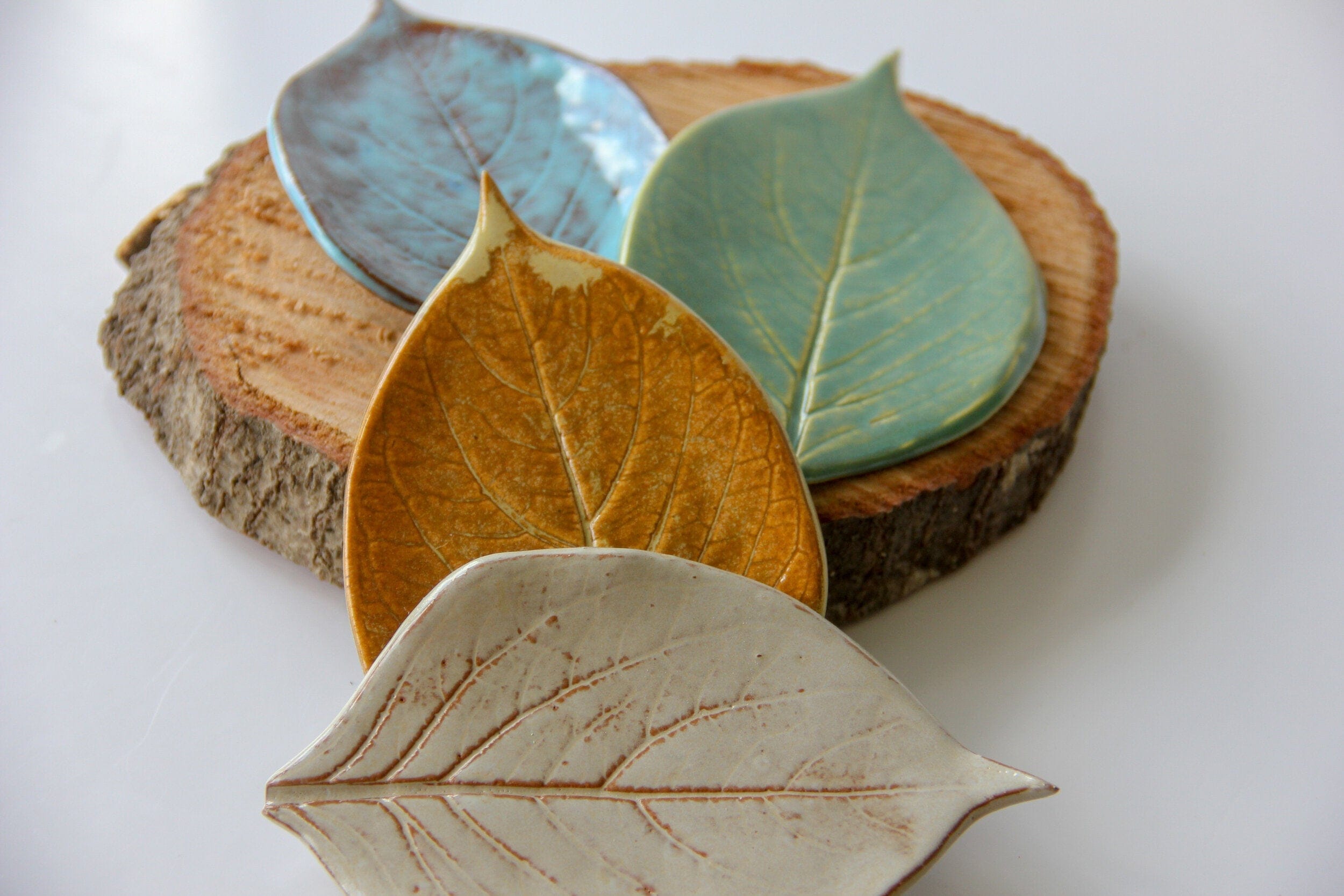 prodigalpottery Ceramic Small Leaf Dish