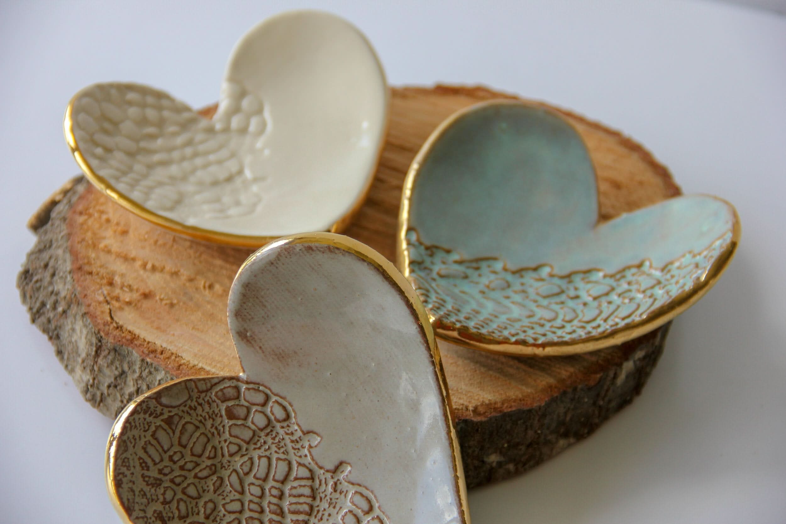 prodigalpottery Ceramic Heart Ring Dish