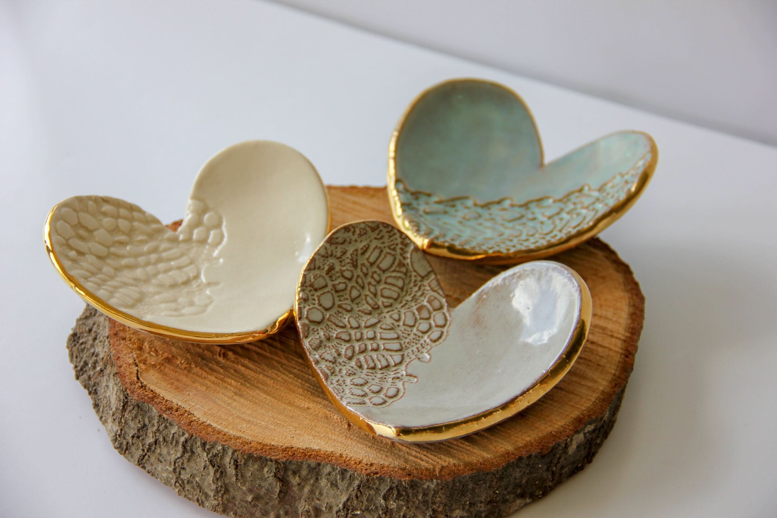 prodigalpottery Ceramic Heart Ring Dish