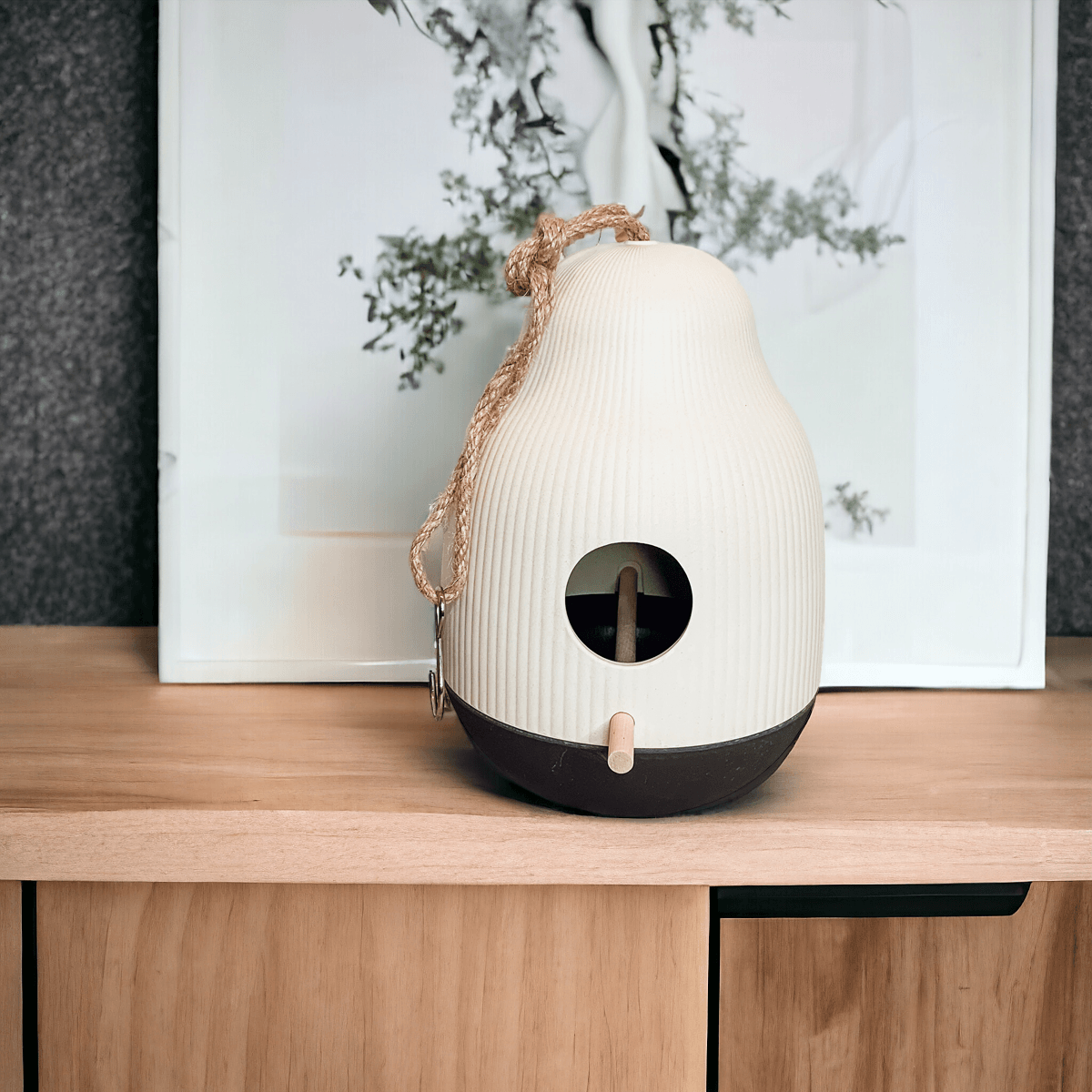 Gia Roma Bird Feeder House Cocoon Bird Feeder
