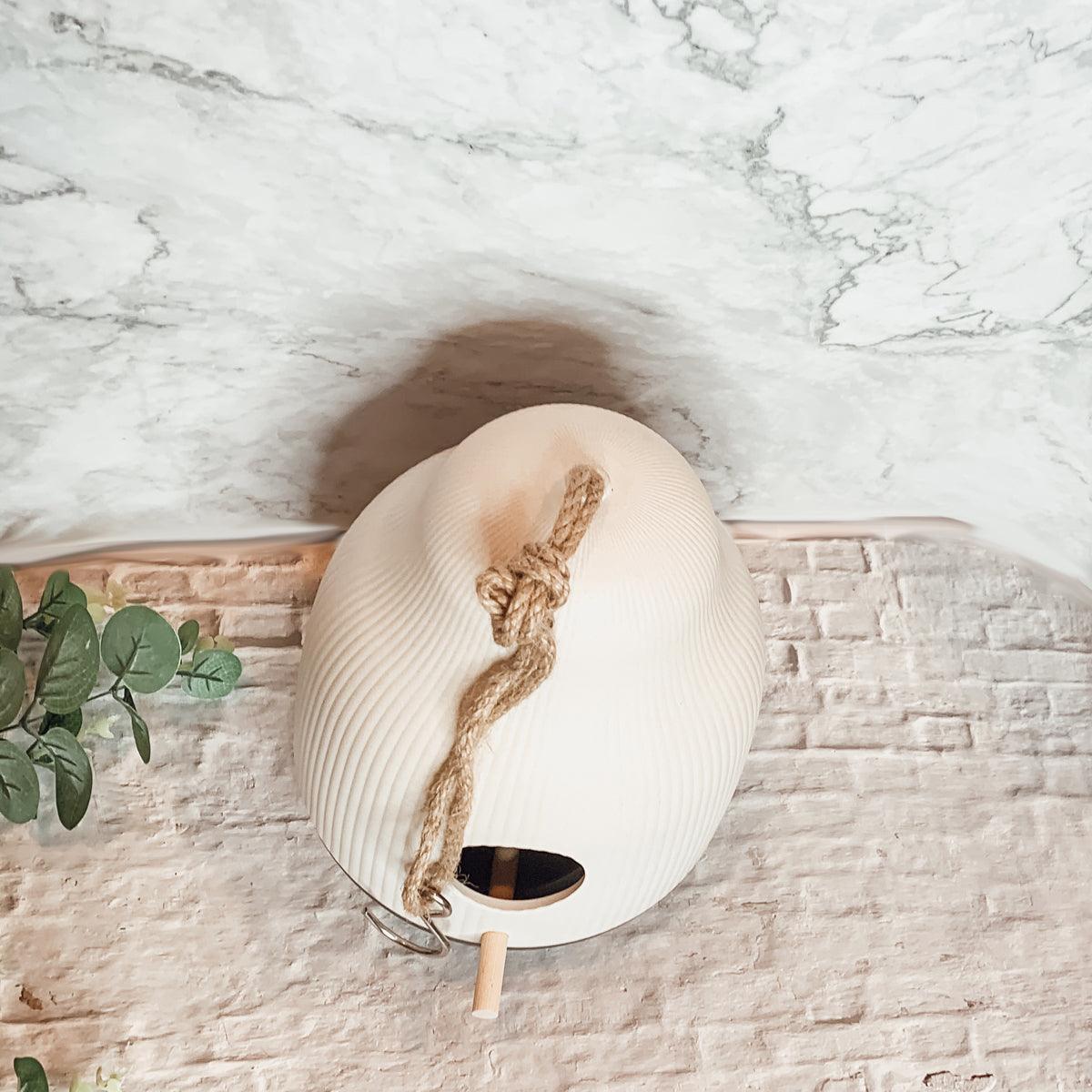 Gia Roma Bird Feeder House Cocoon Bird Feeder