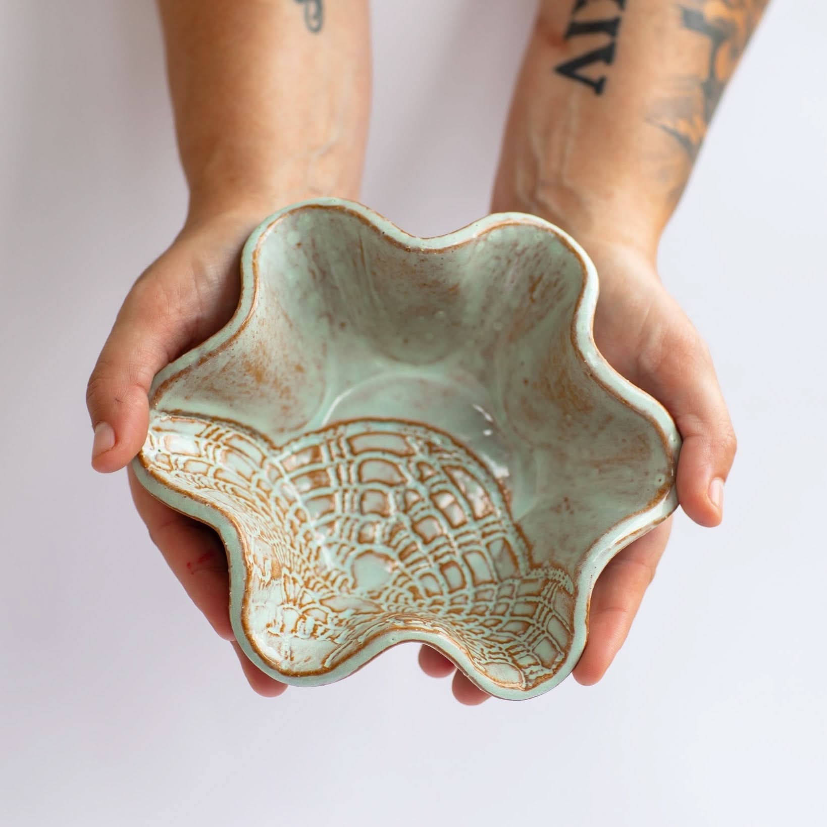 prodigalpottery Ceramic Mini Blossom Bowl