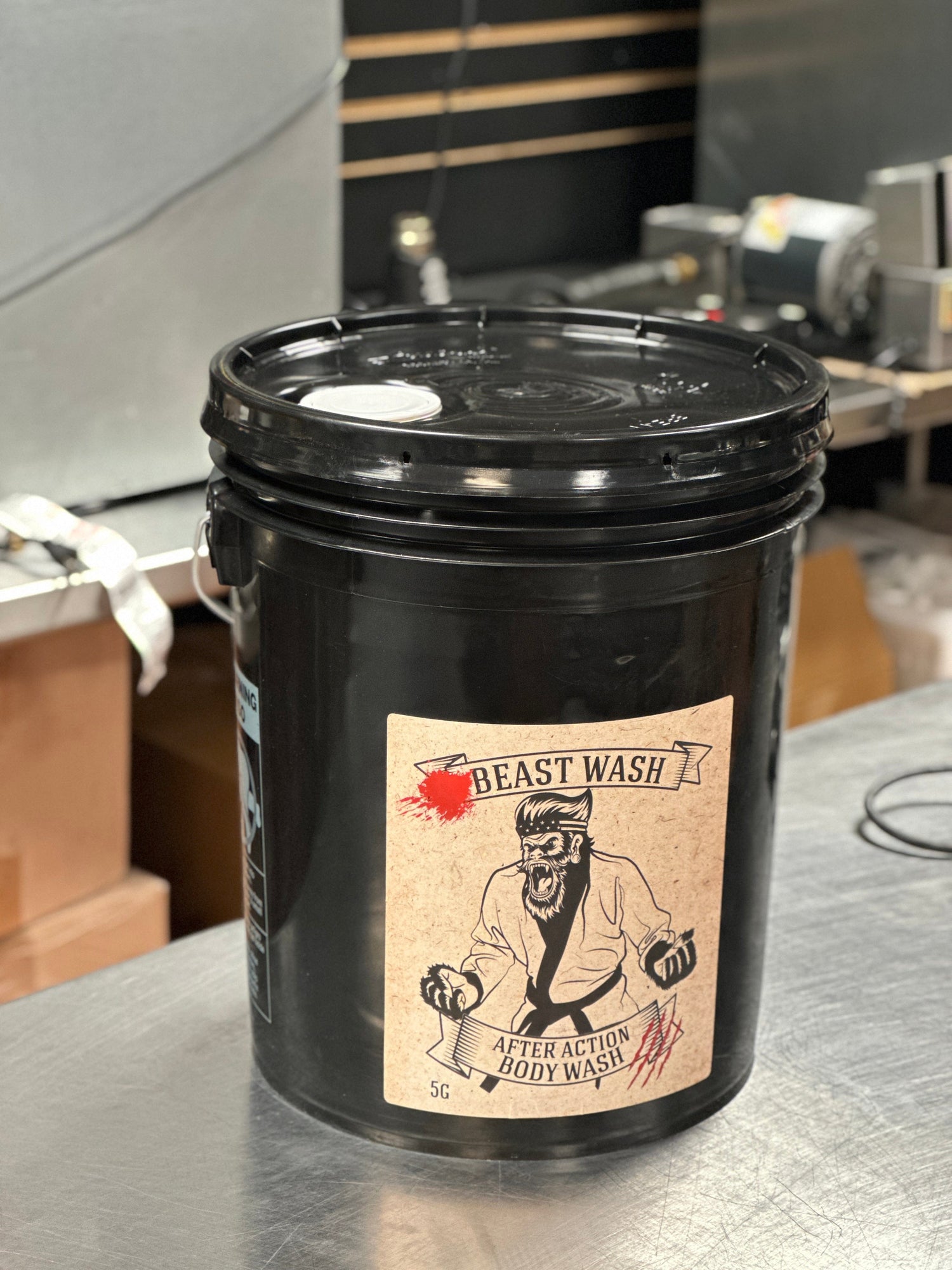 Johnny Slicks body wash 5 Gallon Pail Of After Action Body Wash