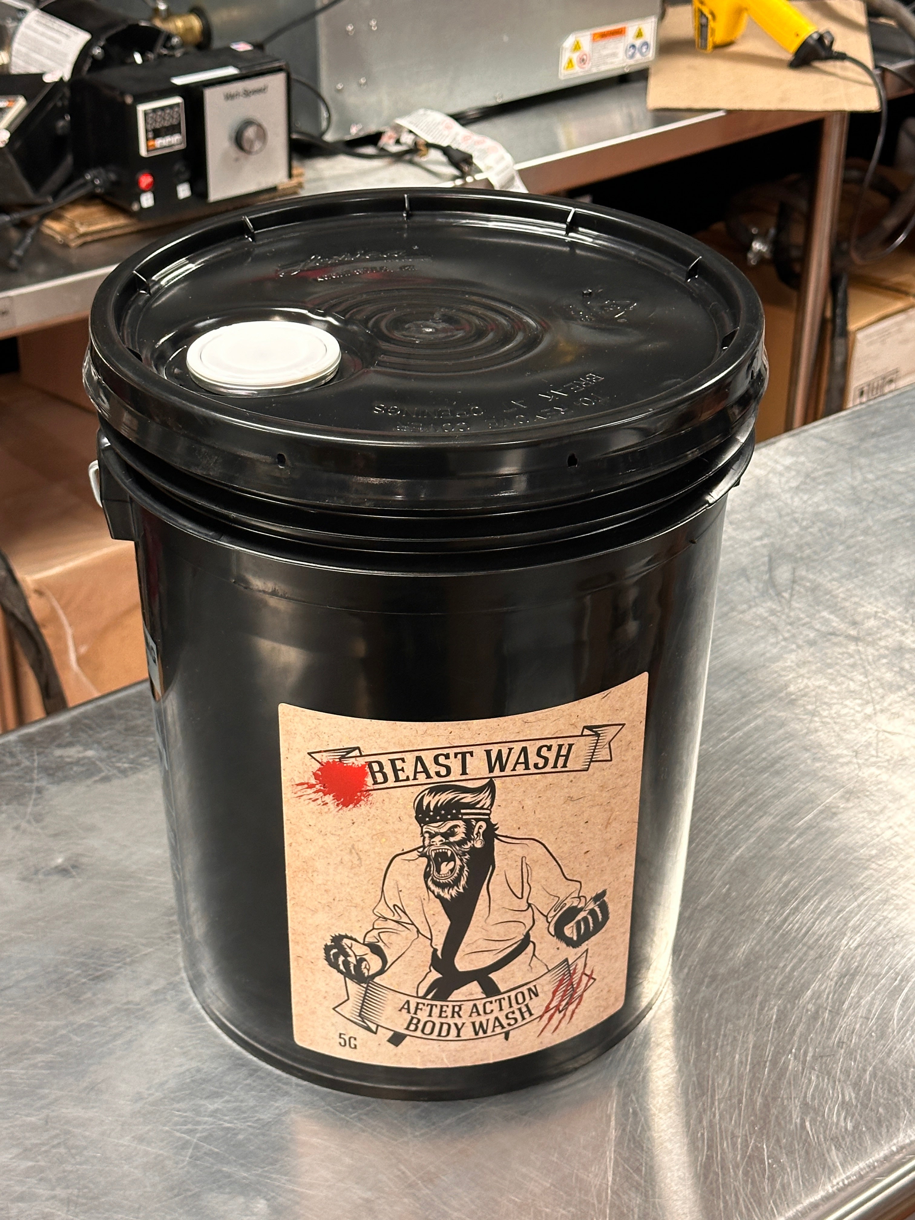 5 Gallon Pail Of After Action Body Wash - My American Goods