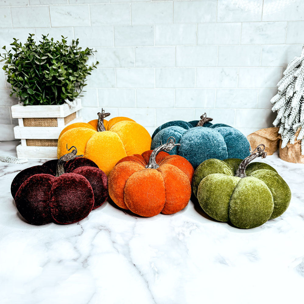 Velvet Pumpkins - My American Goods