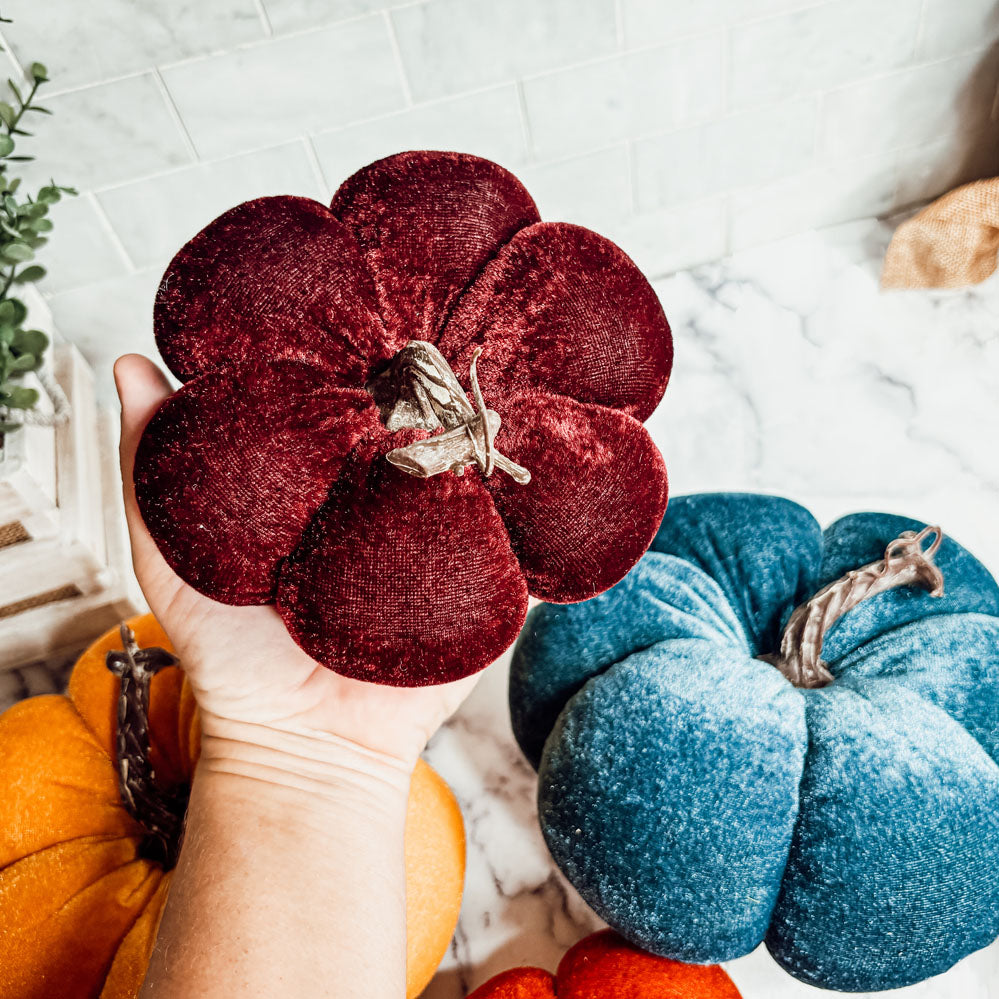 Velvet Pumpkins - My American Goods