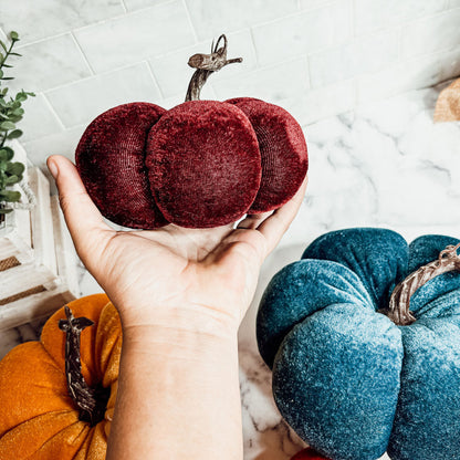 Velvet Pumpkins - My American Goods