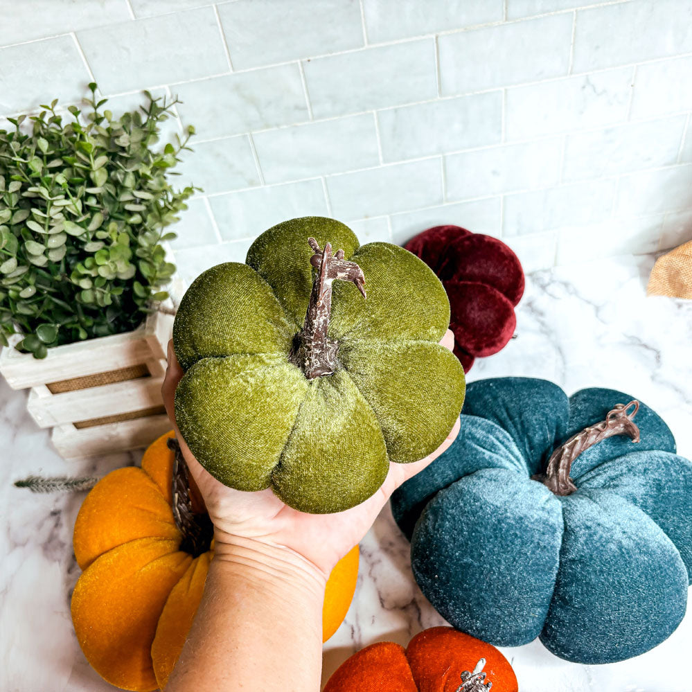 Velvet Pumpkins - My American Goods