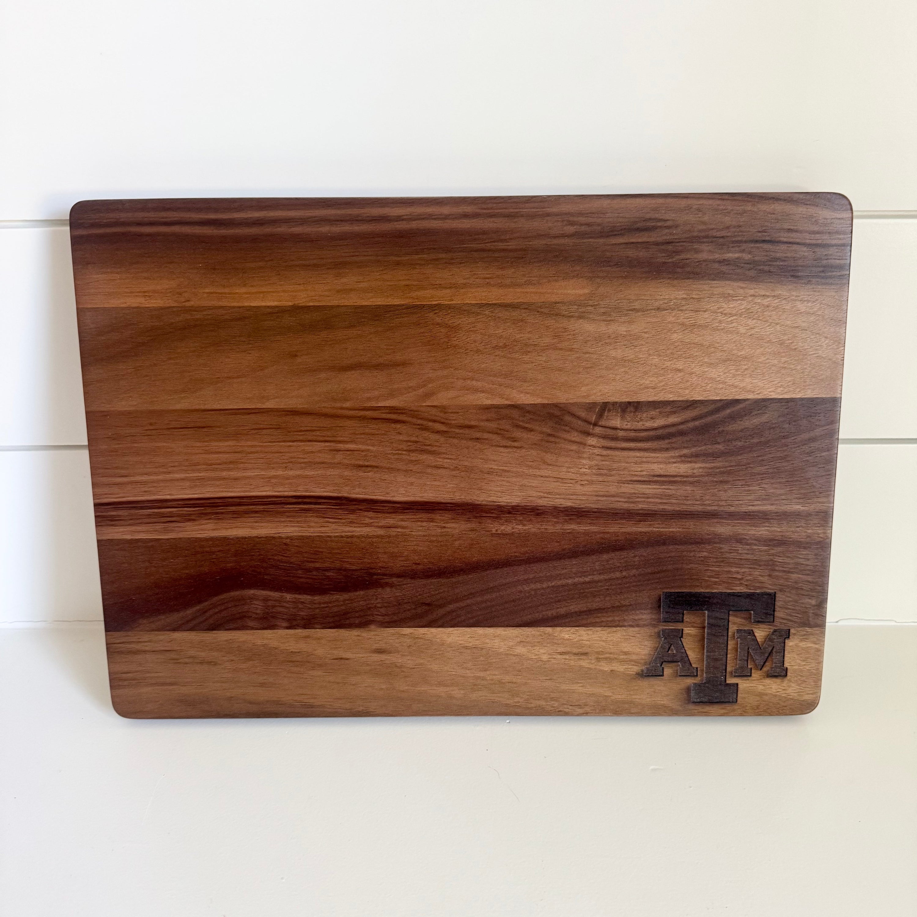 Texas A&amp;M Walnut or Maple Hardwood Cutting Boards
