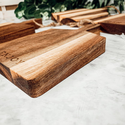 4 Charcuterie Boards | 8x4.5&quot; - My American Goods