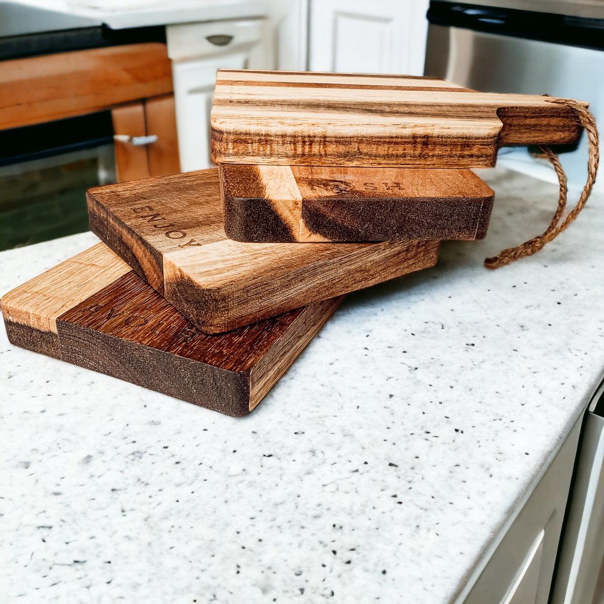 4 Charcuterie Boards | 8x4.5&quot; - My American Goods