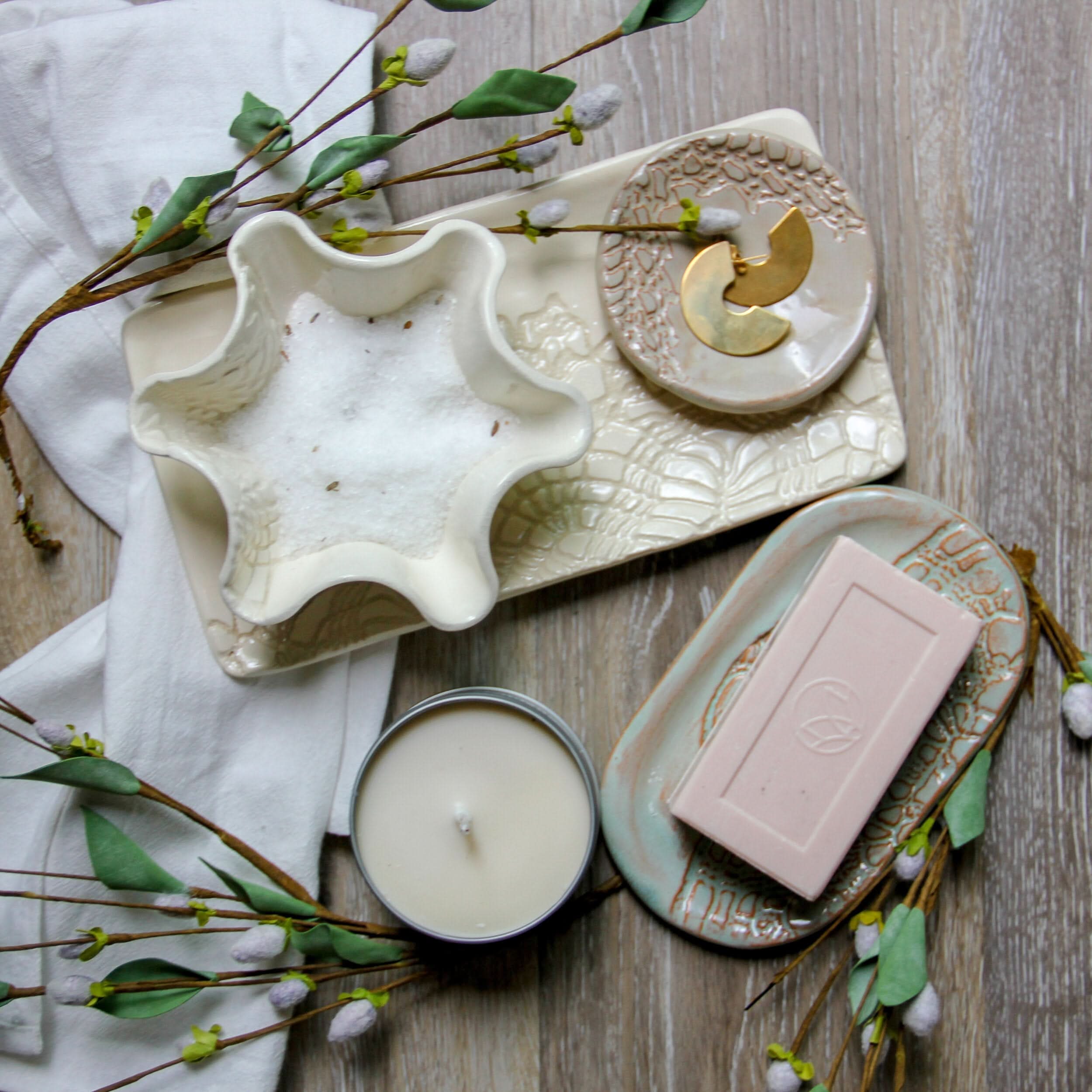 prodigalpottery Ceramic Ceramic Soap Dish