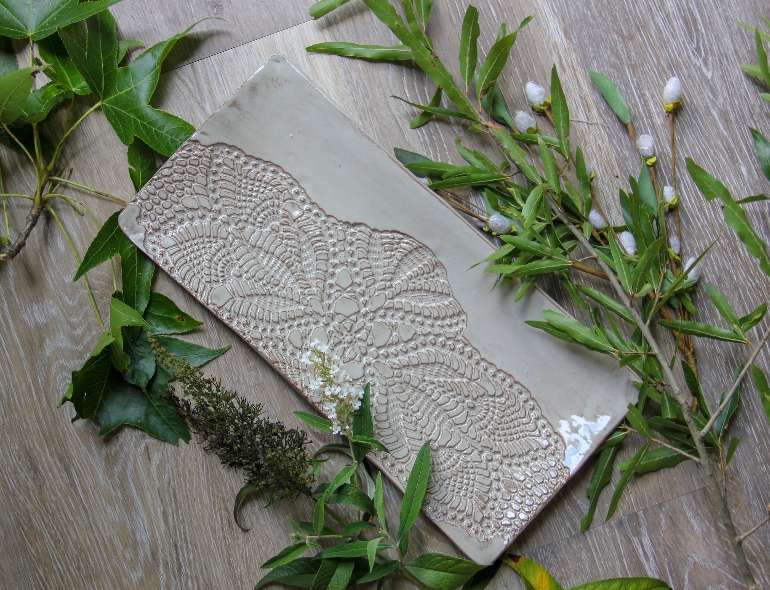 prodigalpottery Ceramic Large Rectangular Platter