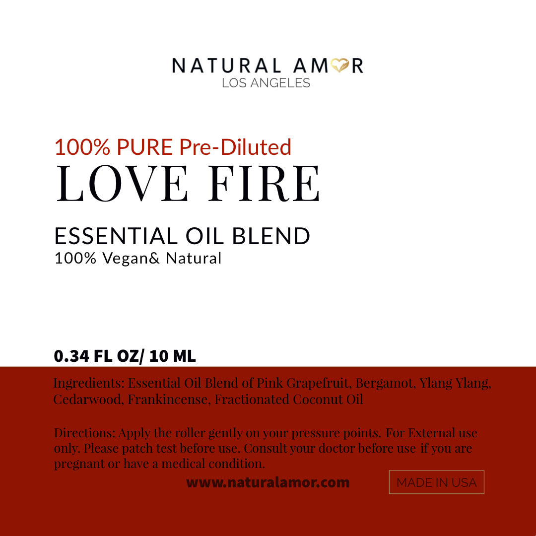 Love Fire Roll On Essential Oil Blend