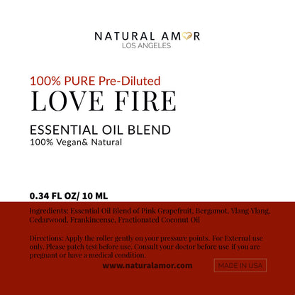 Love Fire Roll On Essential Oil Blend