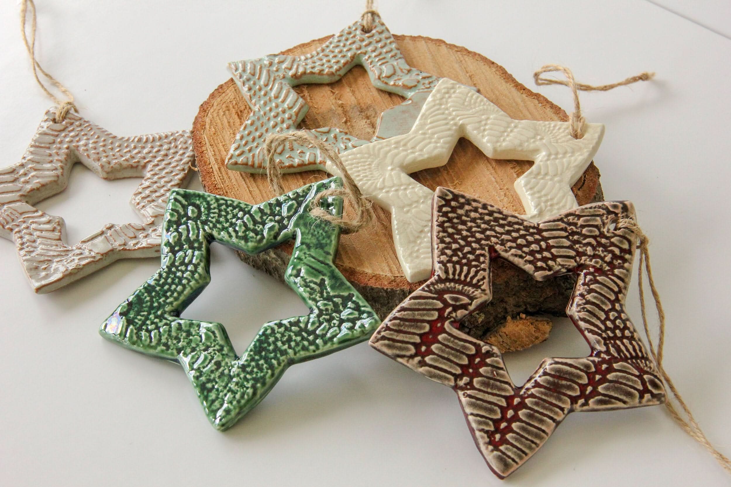 prodigalpottery Cutout Star Ornament