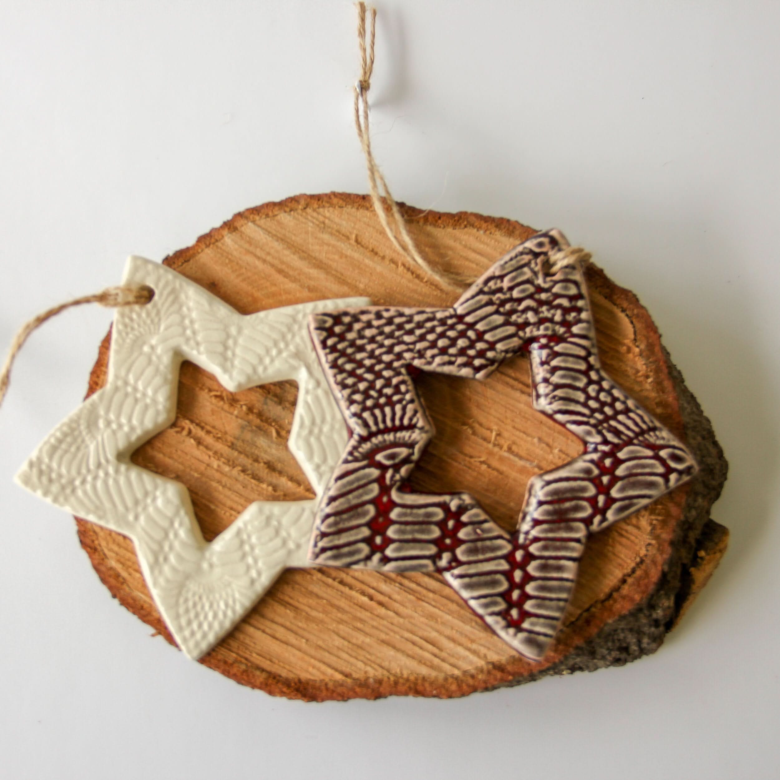 prodigalpottery Cutout Star Ornament