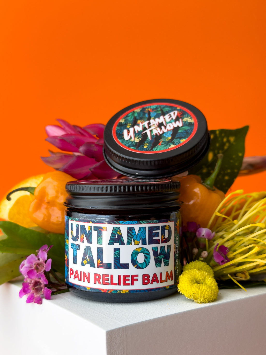 Untamed Tallow Pain Relief Balm - Muscle &amp; Joint Balm- 2oz