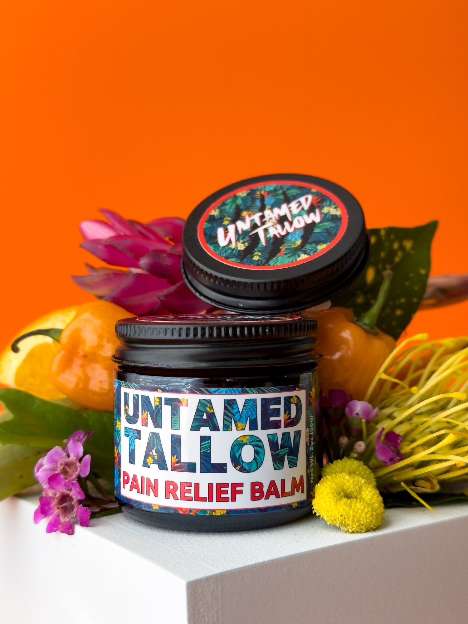 Untamed Tallow Pain Relief Balm - Muscle &amp; Joint Balm- 2oz