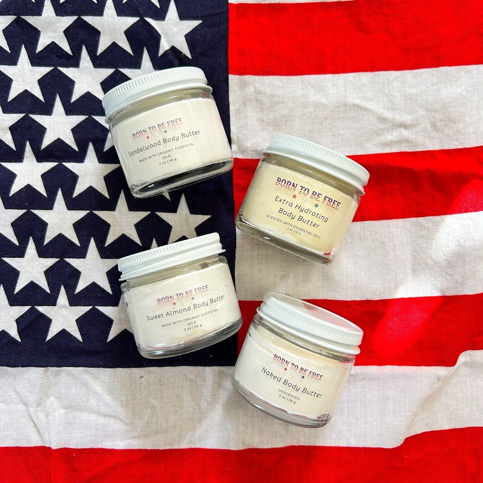 Born To Be Free Body Butter Mini Butter Set
