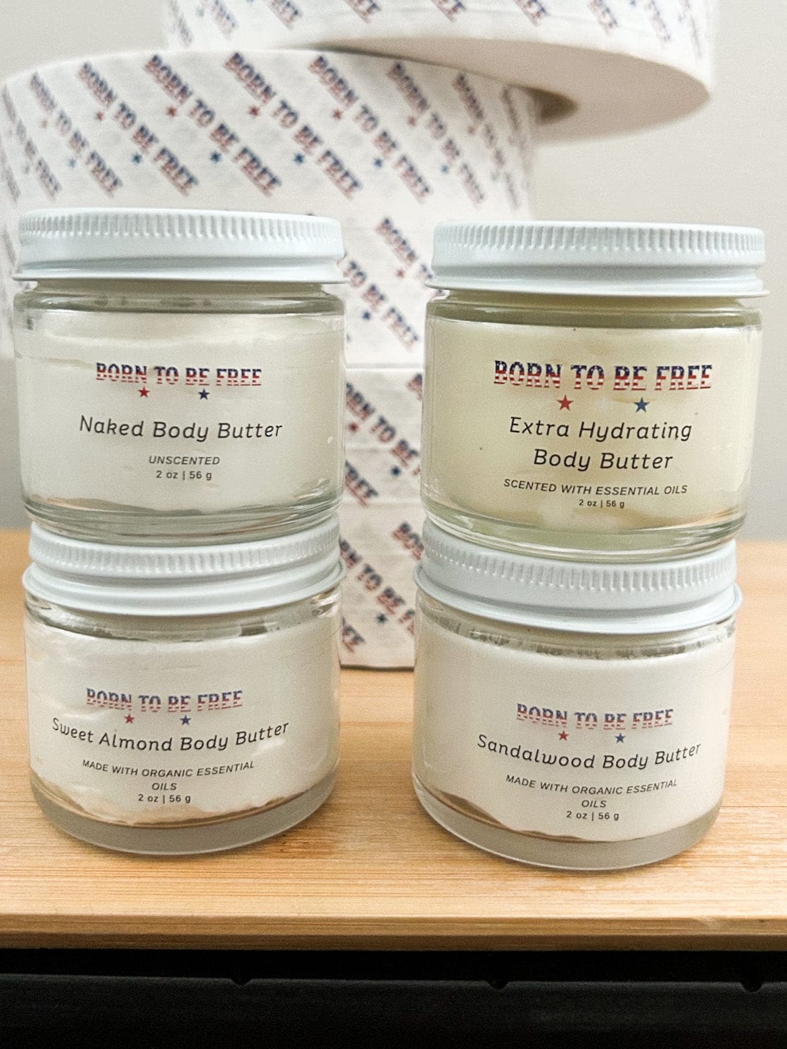 Born To Be Free Body Butter Mini Butter Set