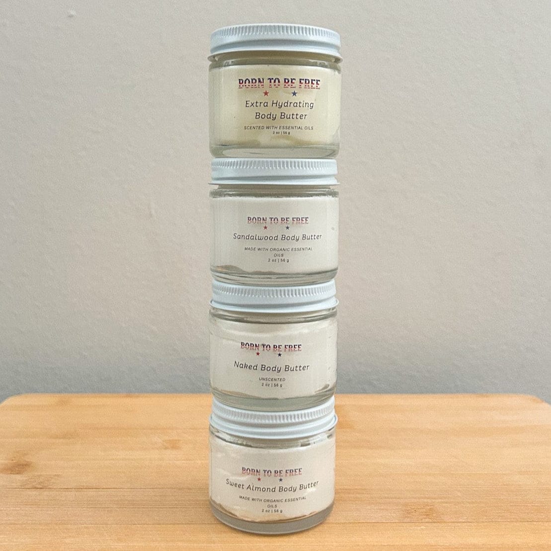 Born To Be Free Body Butter Mini Butter Set