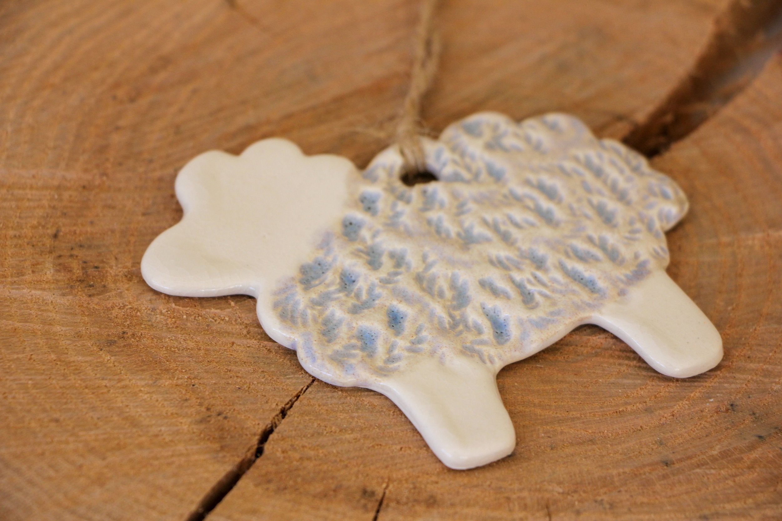 Ceramic Sheep Ornament - My American Goods