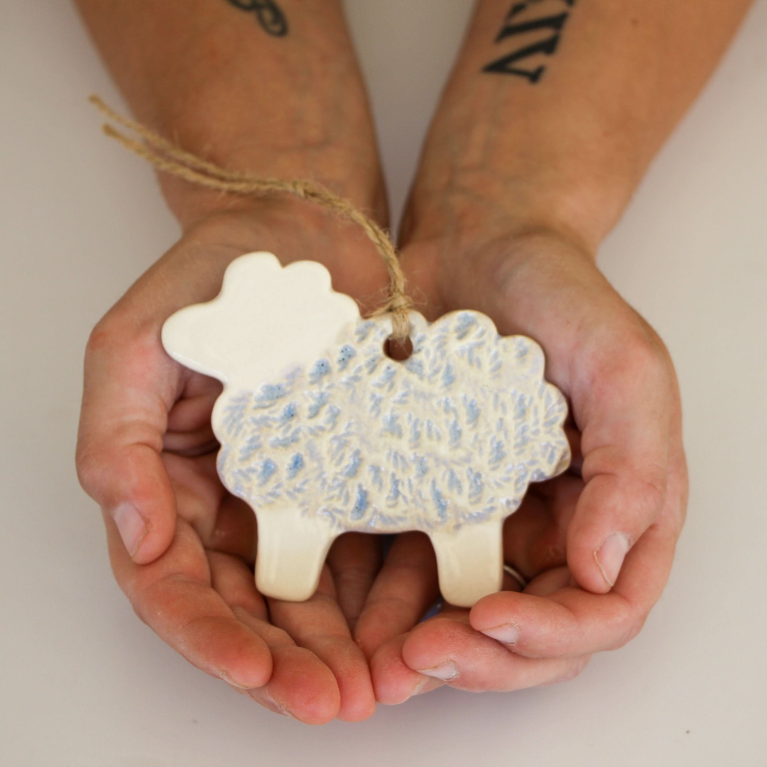 prodigalpottery Ceramic Ceramic Sheep Ornament