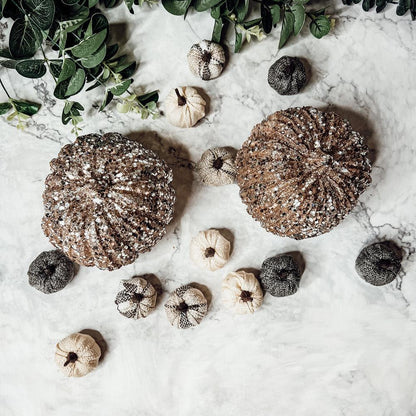 Glitter Sequin Pumpkin 4&quot; - My American Goods
