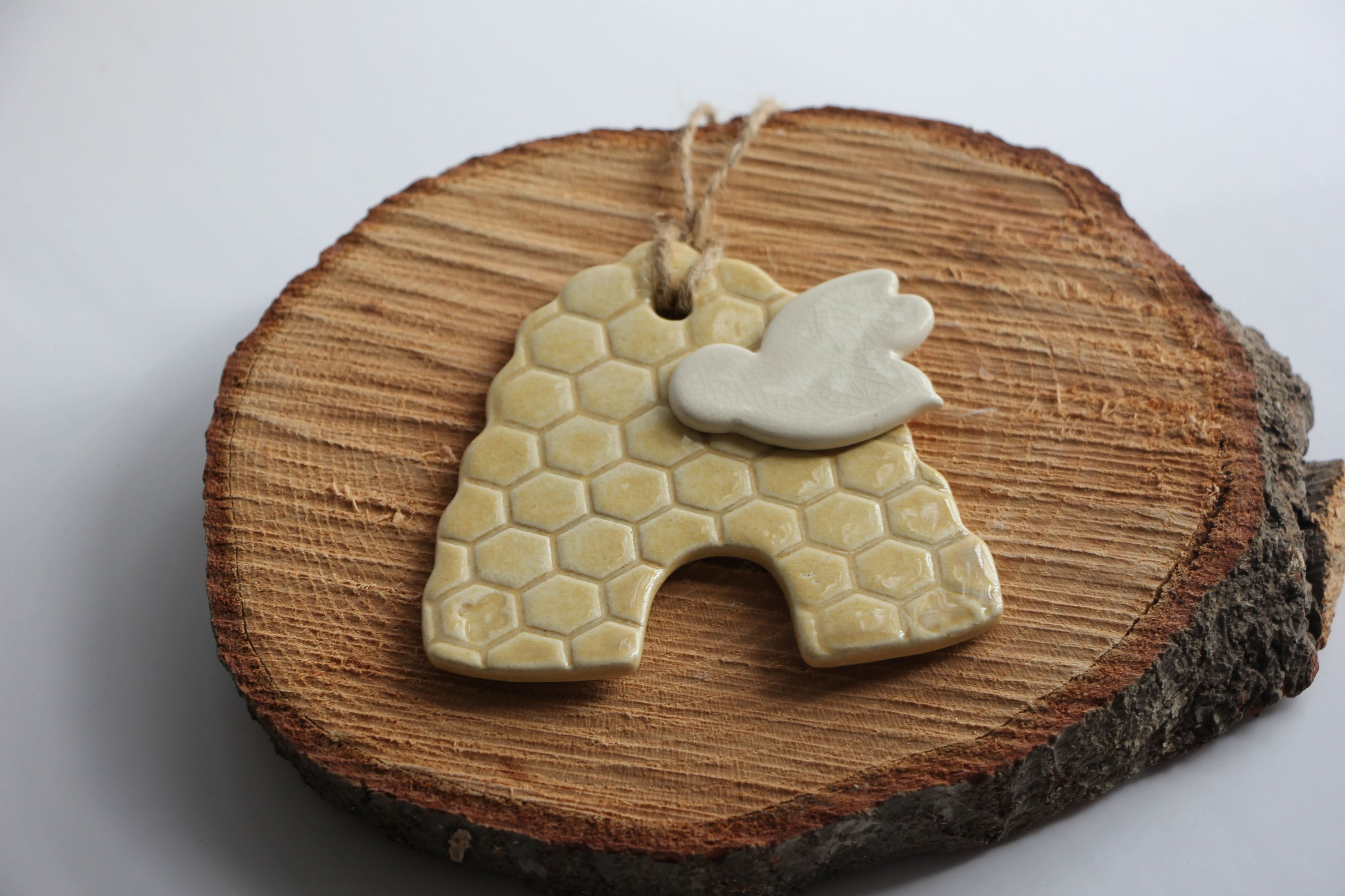 prodigalpottery Ceramic Beehive Ornament