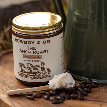 The Ranch Roast - Coffee &amp; Vanilla Infused Organic Whipped Tallow Moisturizer
