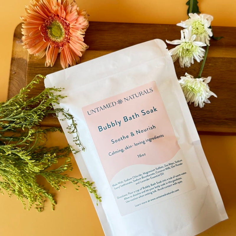 UnTamed Naturals 🌸 Calm & Nourish Bubbly Bath Soak