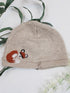 Ash & Rose hat Tan Sleeping Fox Cashmere Hat - Baby