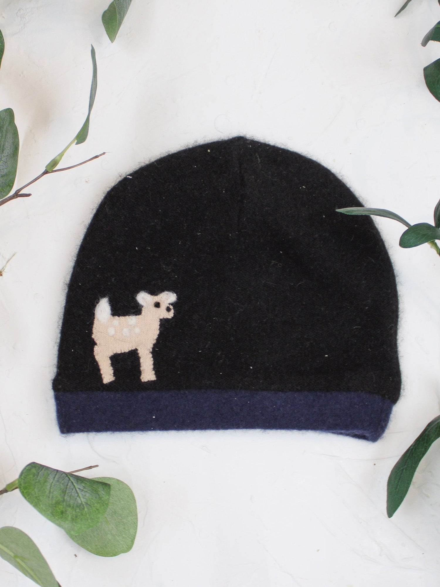 Ash &amp; Rose hat Midnight Fawn Cashmere Hat - Toddler