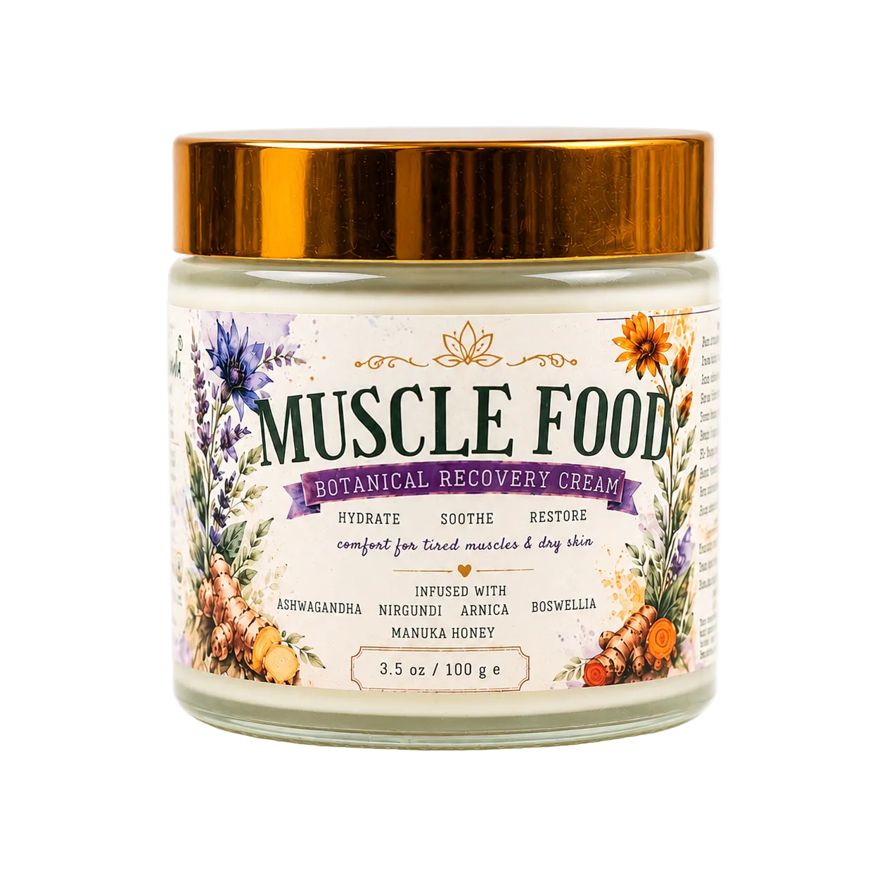 Muscle Food Lotion for Daily Muscle Support &amp; Hydration