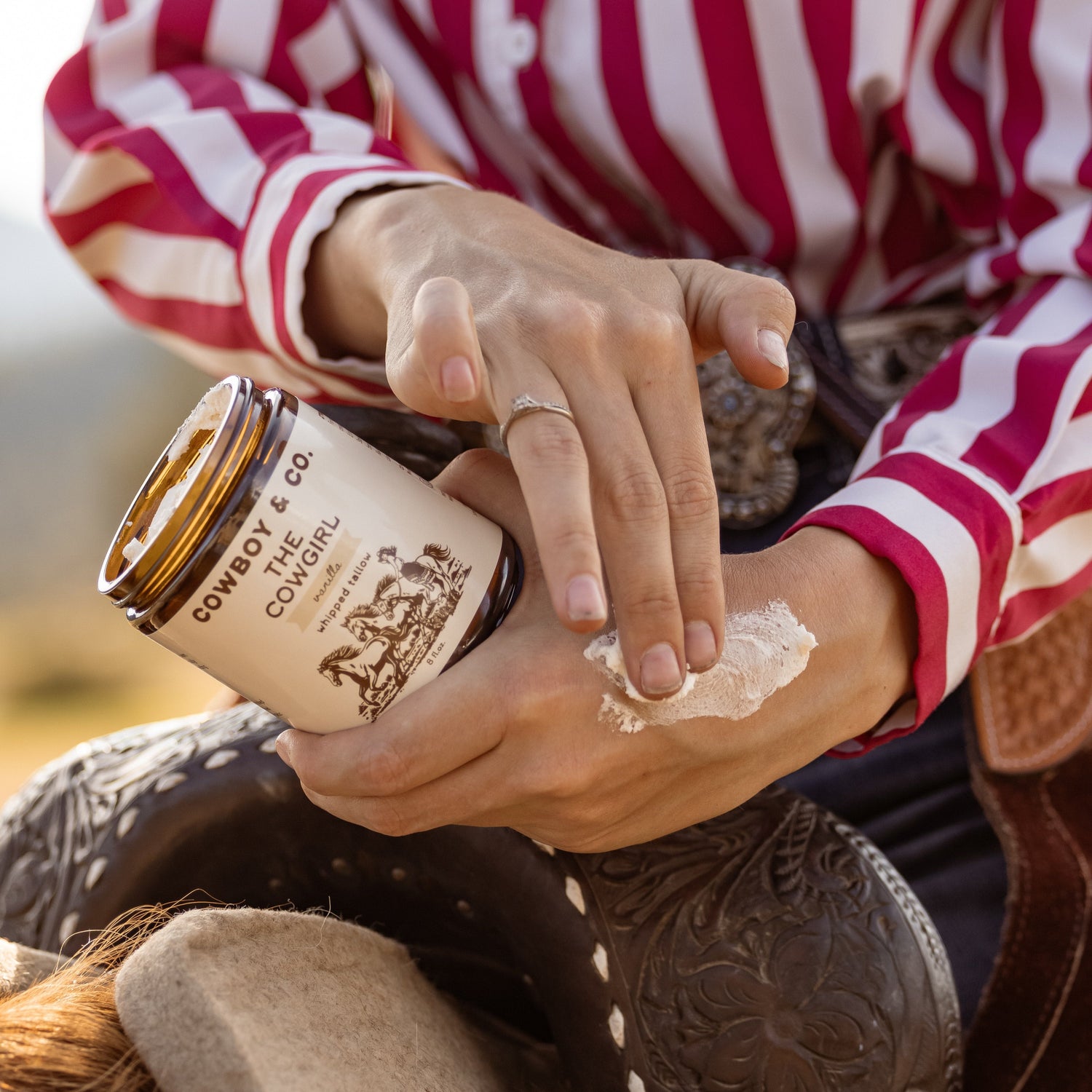 The Cowgirl - Vanilla Infused Organic Whipped Tallow Moisturizer