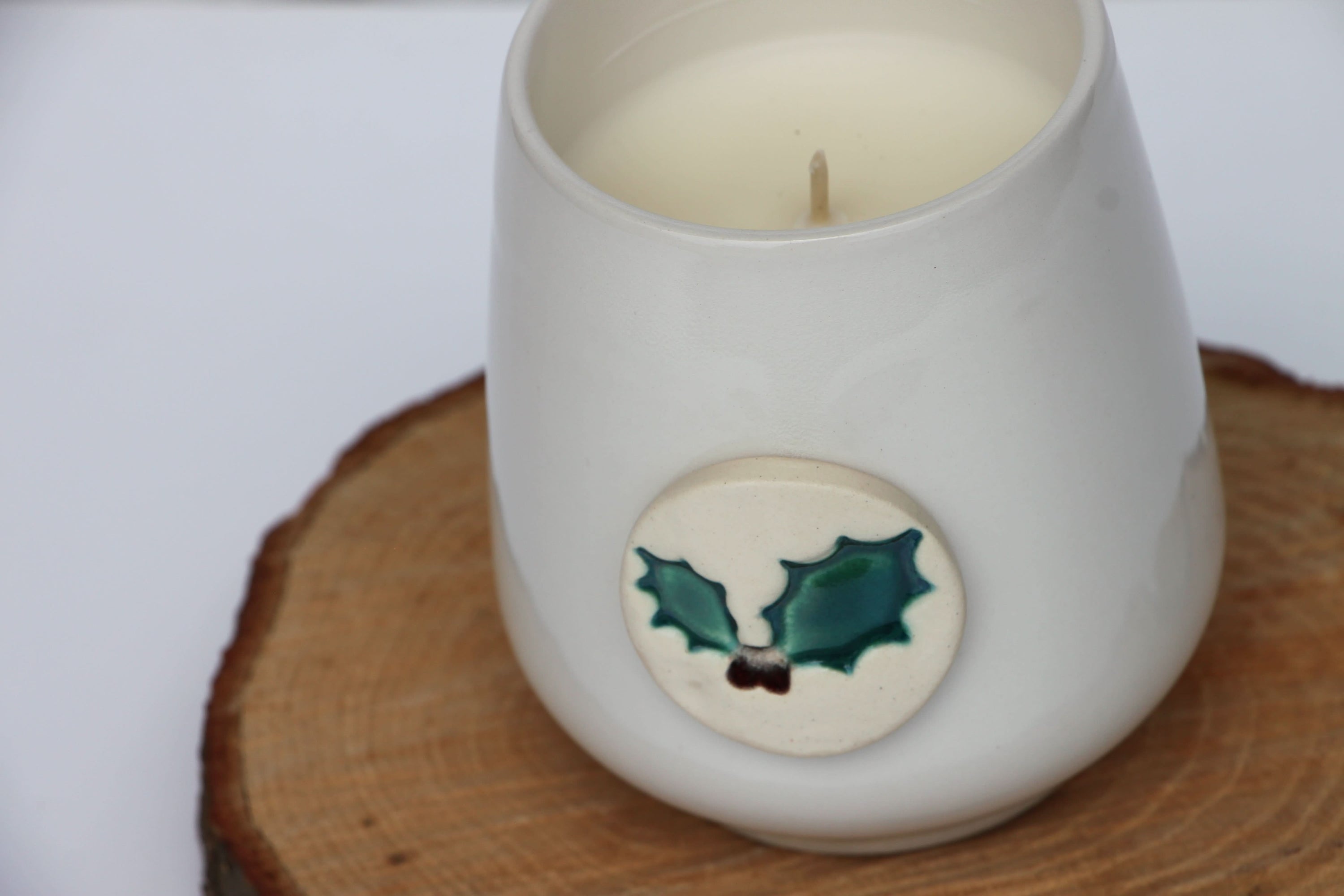 prodigalpottery Community Naturals Christmas Candle
